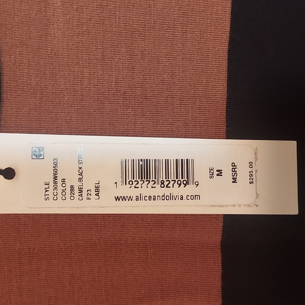 Alice & Olivia PANIA RACERBACK SIDE SLIT MAXI DRESS - Picture 10 of 16